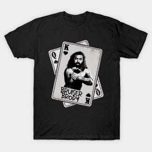 Retro Bruiser Brody Card Style T-Shirt